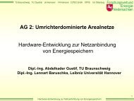 Hardware-Entwicklung zur Netzanbindung von Energiespeichern