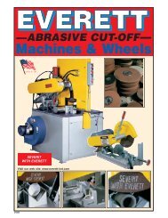 Abrasive Cut-Off - Everett Industries