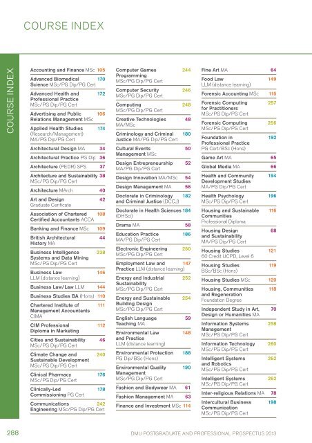 PROSPECTUS - Study in the UK