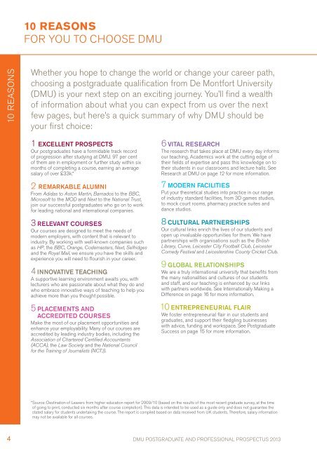 PROSPECTUS - Study in the UK