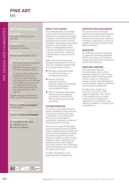 PROSPECTUS - Study in the UK