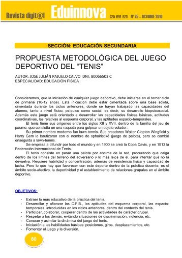 PROPUESTA METODOLÓGICA DEL JUEGO ... - Eduinnova