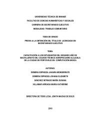 TESIS FINAL.pdf - Repositorio UTM - Universidad TÃ©cnica de ManabÃ­