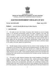 Environment Circular 04 of 2013 - Directorate General Civil Aviation