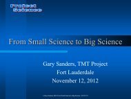 Introductory Lecture - Project Science