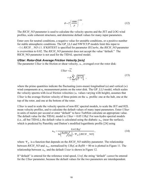 TurbSim User's Guide: Version 1.06.00 - NREL