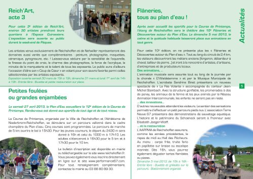 TÃ©lÃ©chargez le bulletin municipal "DÃ©tours" - Printemps 2013