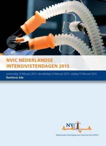 nvic nederlandse intensivistendagen 2013