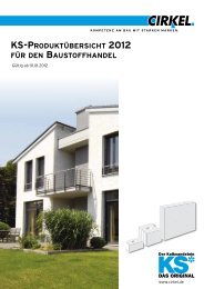 ks-produktübersicht 2012 für den baustoffhandel - Cirkel GmbH ...