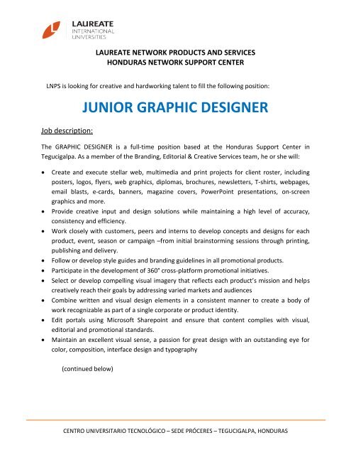 Junior Graphic Designer.pdf - My Laureate