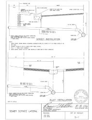 2007 Sewer Standard Plan Drawing - City of Reedley