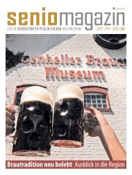 Brautradition neu belebt Ausblick in die Region - Senio Magazin