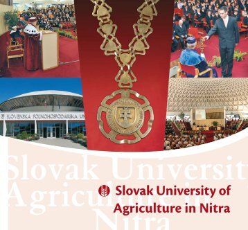 Slovak University of Agriculture in Nitra