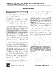 Specification Bulletin 682-31 - S&C Electric Company