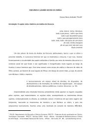 Discursos e lugares sociais da família, por Cynara Maria Andrade ...