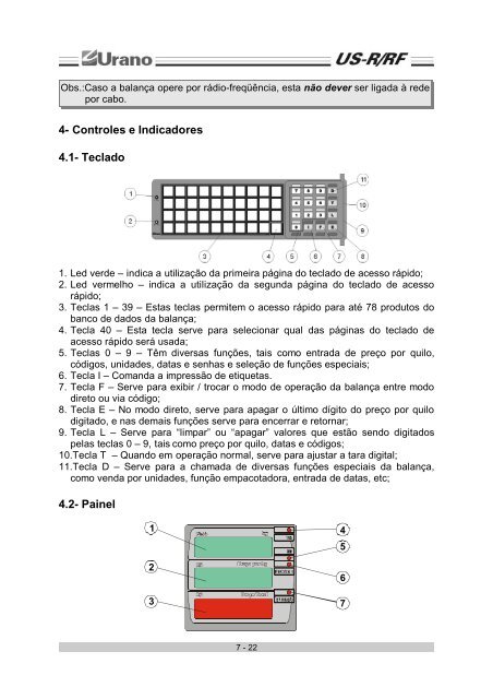 BALANÃA US-R/RF PREMIUM - Urano