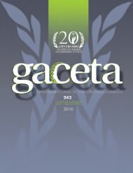 Gaceta NÂ° 242 - ComisiÃ³n Nacional de los Derechos Humanos