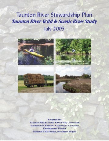 Stewardship Plan - Taunton River Watershed Alliance