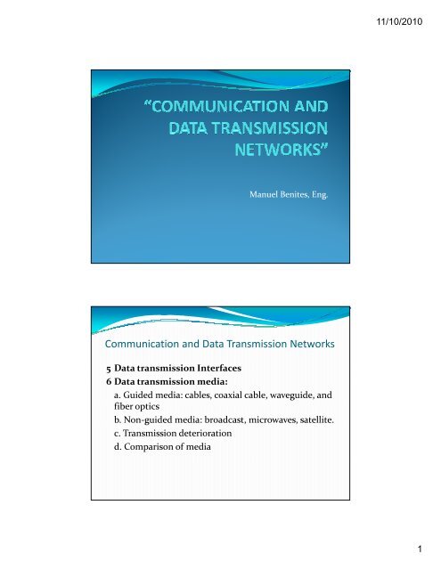 5 Data transmission interfaces - ICAO