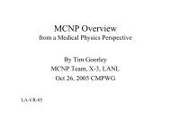 mcnp/mcnpx