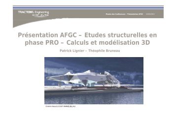 PrÃ©sentation AFGC Etudes structurelles en PrÃ©sentation AFGC ...