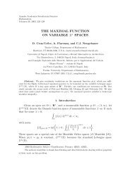 THE MAXIMAL FUNCTION ON VARIABLE Lp SPACES