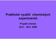 prezentace - Chemie na GJO
