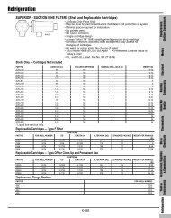 page k468-k470 - suction line filters (shells and cores) - Totaline