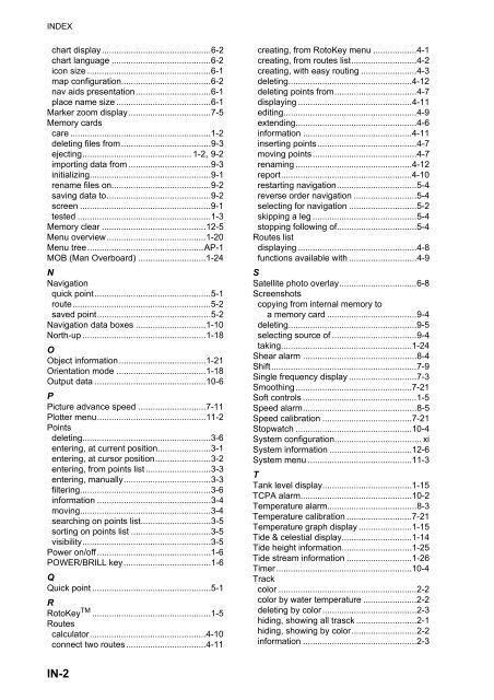 GP1670F_1870F Operator's Manual - Furuno USA