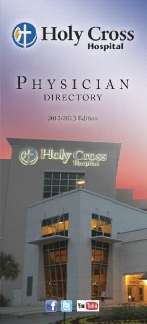 physician directory - Holy Cross Hospital