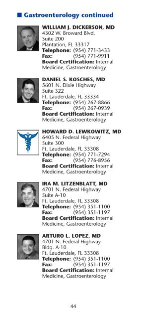 physician directory - Holy Cross Hospital