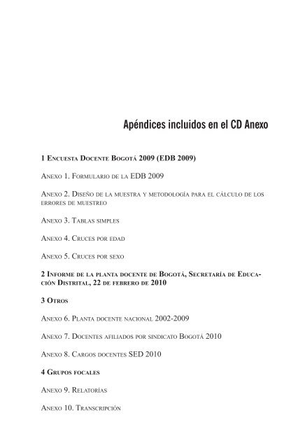 Perfiles de los docentes 2011.pdf - IDEP