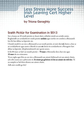 LSMS Irish LC HL sraith pic2012:Layout 1 - Gill & Macmillan