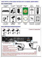 quick installation guide for h264 dvr 4 ch model qsdr4v4mrtc - Q-See