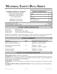 MSDS - Daubert Chemical Company, Inc.