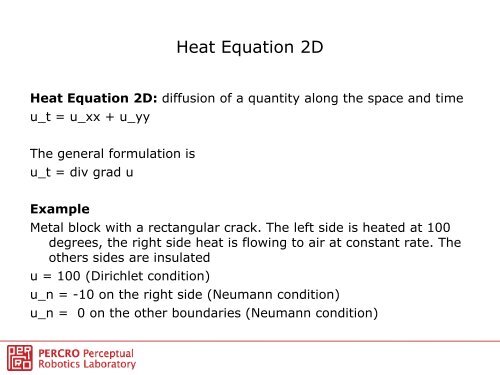 Elements of MATLAB and Simulink - Lecture 7 - PERCRO