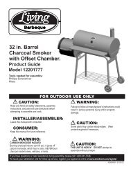 PRODUCT GUIDE MODEL 463247412 Char Broil Grills