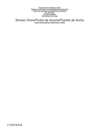 Shower Doors/Portes de douche/Puertas de ducha