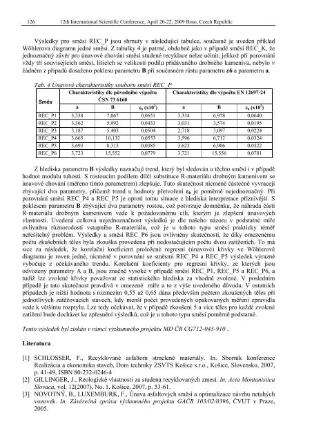 DopravnÃƒÂ­ stavby - Fakulta stavebnÃƒÂ­ - VysokÃƒÂ© uÃ„ÂenÃƒÂ­ technickÃƒÂ© v BrnÃ„Â›