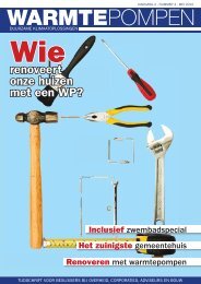 Vakblad Warmtepompen nummer 3, 2010