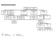 Organisational Structure January 2013 - Cafcass