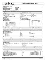 Datasheet - Embraco