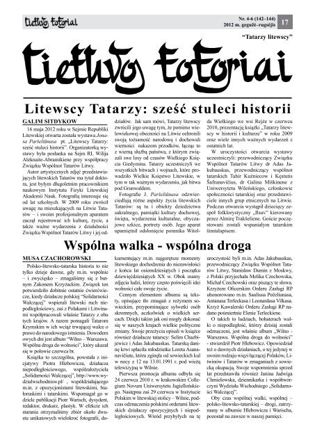 Lietuvos totoriai - VÅ¡Ä® TautiniÅ³ bendrijÅ³ namai