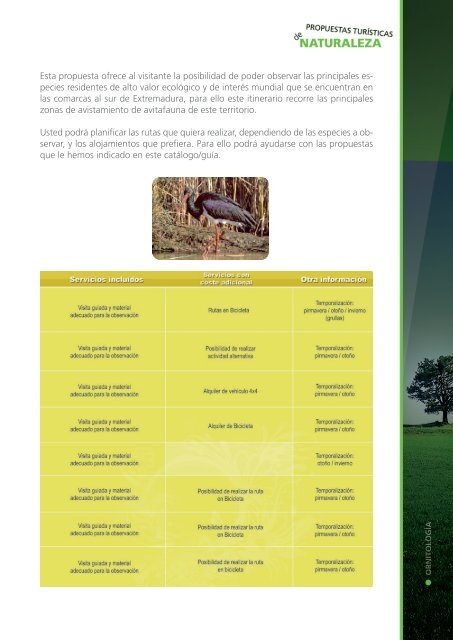 GUIA NATURALEZA:MaquetaciÃ³n 1 - web dip Badajoz - DiputaciÃ³n ...