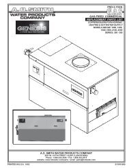 300 - 305 - AO Smith Water Heaters