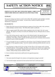 risk of leg-post fracture. [PDF - Health Facilities Scotland