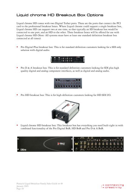 Pinnacle Liquid Broadcast Family