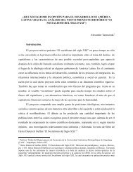 Â¿que socialismo es opciÃ³n para el desarrollo de amÃ©rica latina