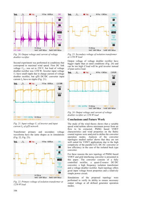 New isolated converter for interfacing PMSG based wind turbine ...