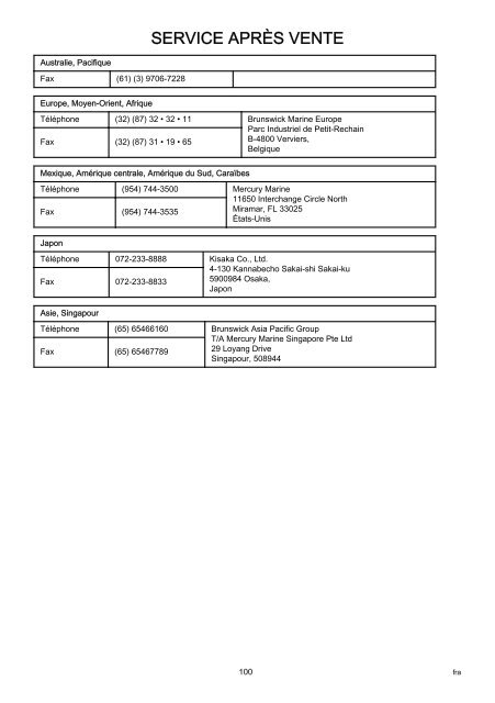 Verado 135/150/175/200 quatre temps - Brunswick Marine in EMEA ...